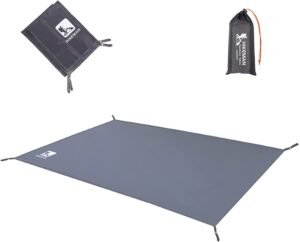 Hikeman Waterproof Camping Tarp Portable Tent Footprint with Drawstring Bag Ground Cloth for Outdoor Hiking Picnic
