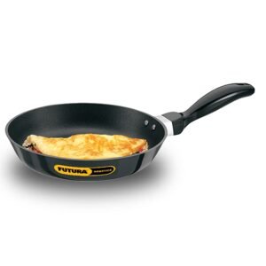 Hawkins Futura 22 cm Frying Pan, Non Stick Fry Pan, Small Frying Pan, Black (NF20)