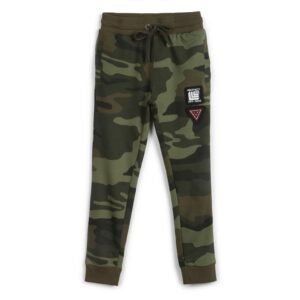 Alan Jones Clothing Boy’s Regular Fit Mid Rise Cotton Blend Track Pant