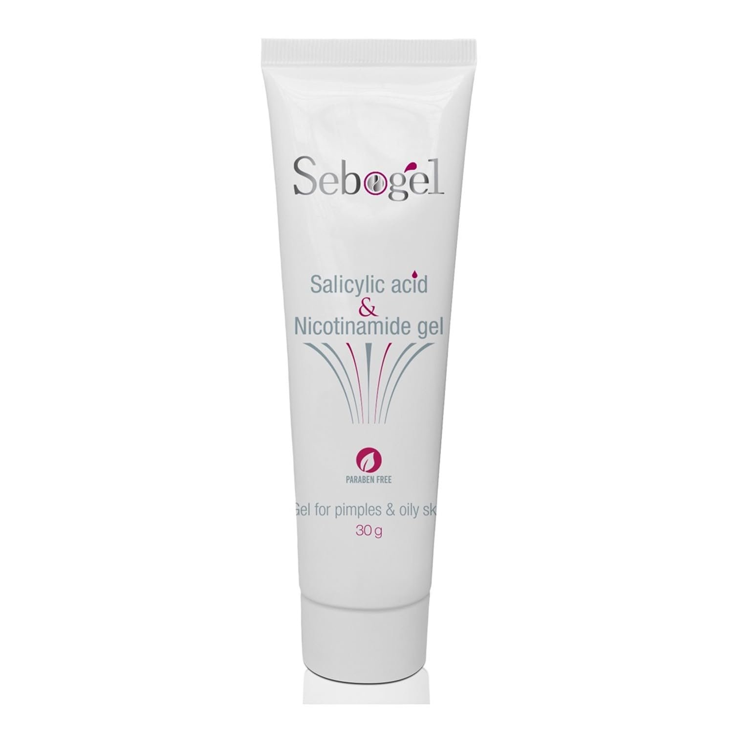 Sebogel Salicylic Acid & Nicotinamide Gel for Pimples & Oily Skin – Spot Treatment, 30g Pack of 1