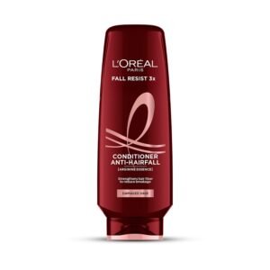 L’Oréal Paris Anti-Hair Fall Conditioner, Reinforcing & Nourishing for Hair Growth, For Thinning & Hair Loss, With Arginine Essence and Salicylic Acid, Fall Resist 3X, 180/192.5 ML (Weight May Vary)