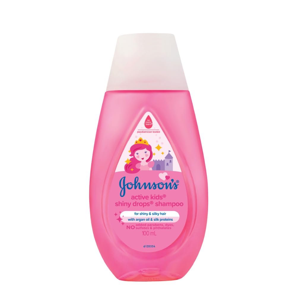 Johnson’s Baby Active Kids Shiny Drops Shampoo, 100ml