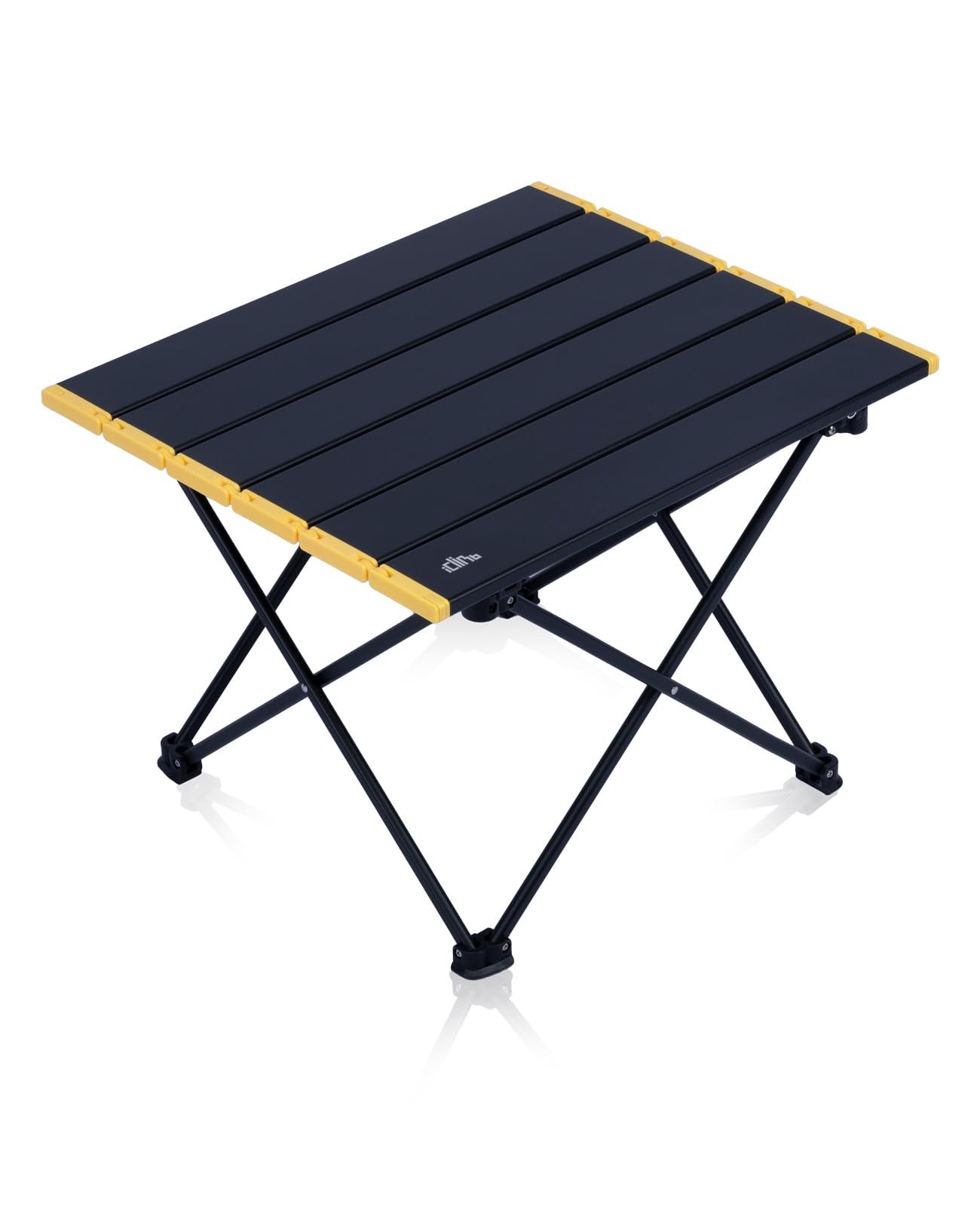 iClimb Ultralight Compact Camping Folding Table with Carry Bag, Two Size