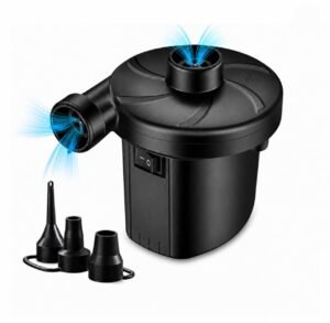 Nirvik Electric Air Pump for Inflatable Swimming Pools, Air Beds & Toys