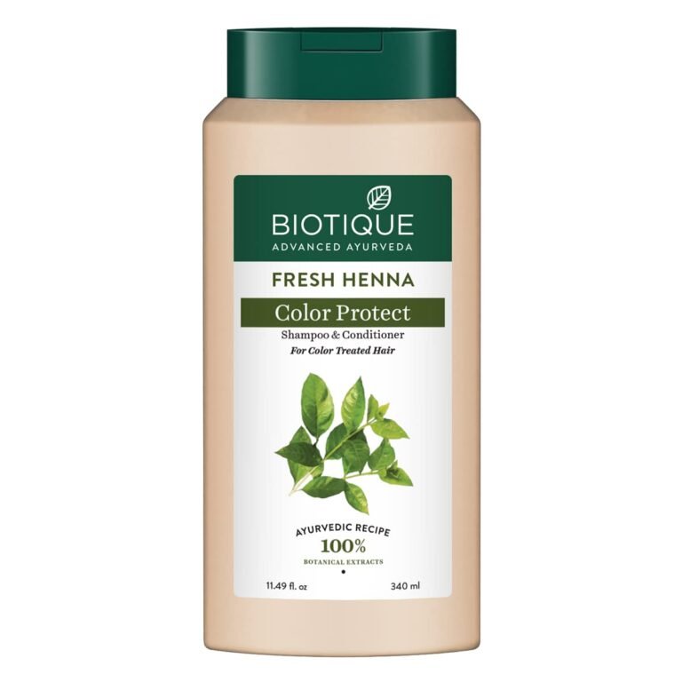 Biotique Bio Henna Leaf Fresh Texture Shampoo & Conditioner, 340 ml