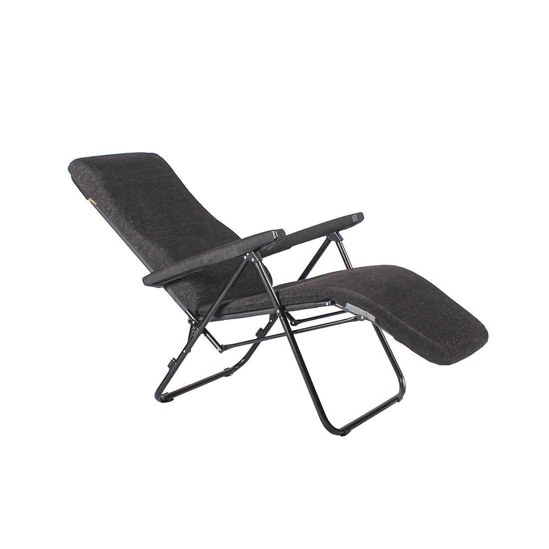 FURLAY Recliner Chair Black Moulded Cushion (Alloy Steel)