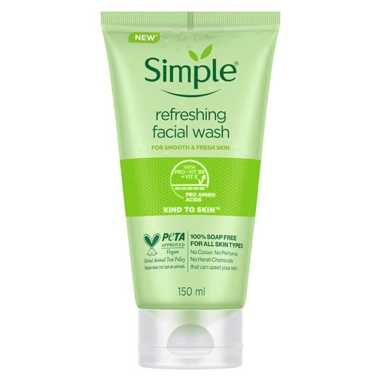 Simple Refreshing Facial Wash Gel, 5 Ounce