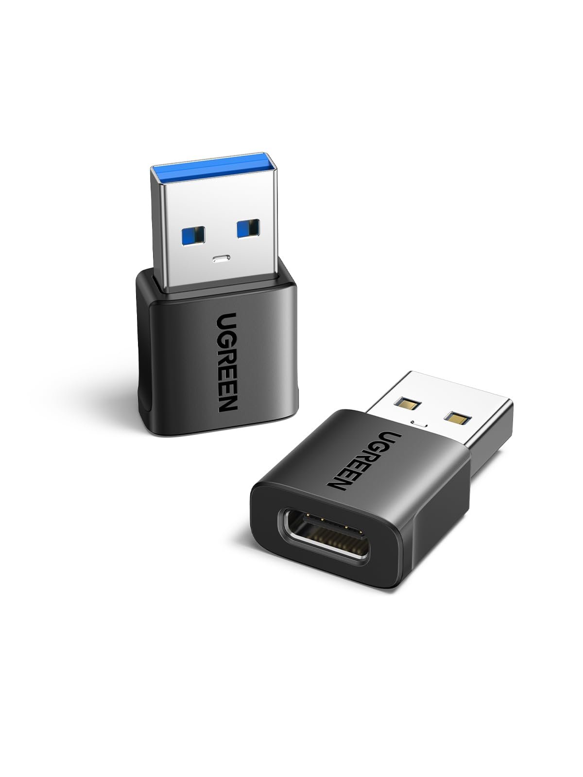 UGREEN 10Gbps USB to USB C Adapter 2 Pack, Fast Charge and Sync Converter