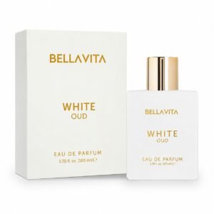 Bella Vita Luxury White Oud | Long Lasting Unisex EDP 100ml | with Orange, Patchouli, Musk | Oud & Fruity Premium Fragrance Perfume for Unisex | Great for Everyday Use