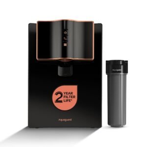 Aquaguard ENRICH Marvel RO+UV+UF Water Purifier with Copper & Alkaline Booster| 12-Stage Purification| 2-Year FilterLife| Mega Sediment Filter| 40%+ Water Recovery| Suitable for All Water Sources