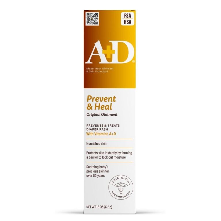A & D Diaper Rash Ointment & Skin Protectant, Original 1.5 oz by A & D
