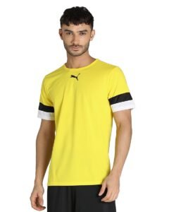 Puma Men DRYCELL Polyester Regular Fit teamRISE Football Jersey