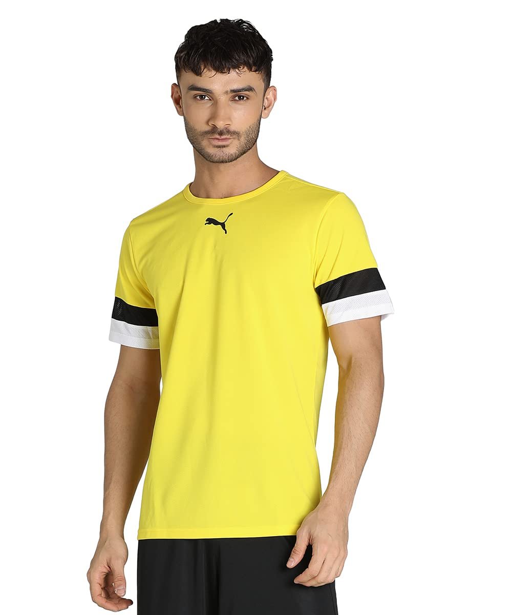 Puma Men DRYCELL Polyester Regular Fit teamRISE Football Jersey