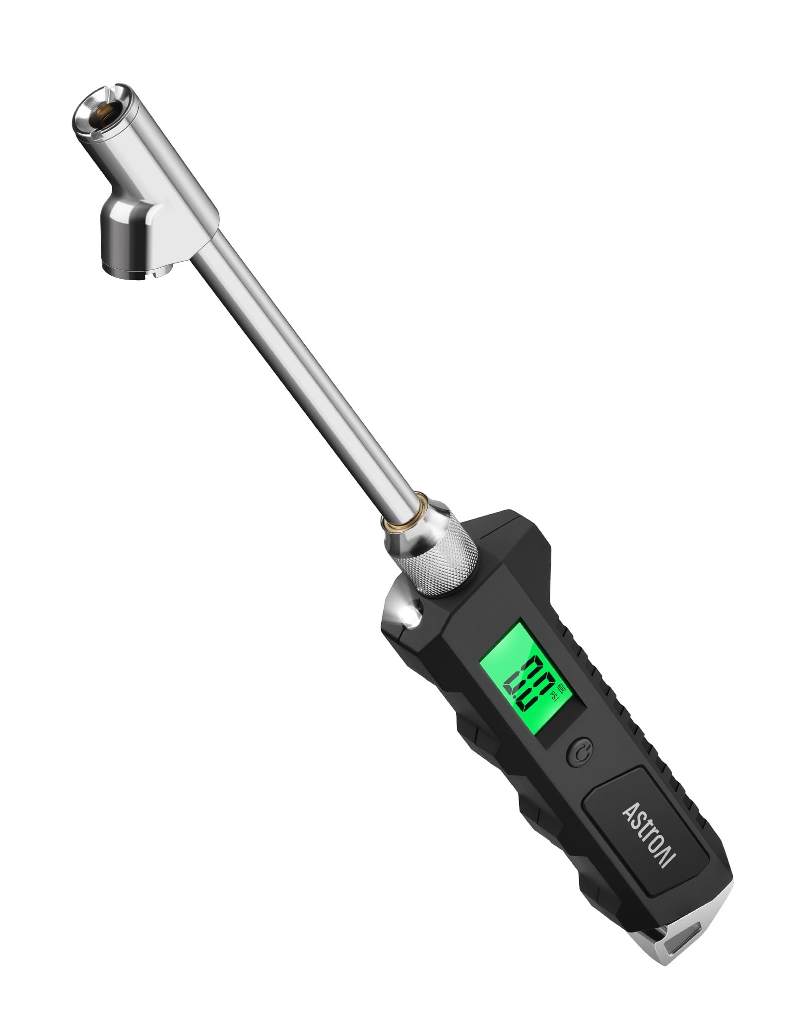 AstroAI Heavy Duty Digital Tire Pressure Gauge 0 to 230 PSI, ANSI Grade 2A Accurate Tire Pressure Checker with Backlit LCD and Flashlight, Stainless Steel Car Accessories for Semi Trucks, RVs, Cars