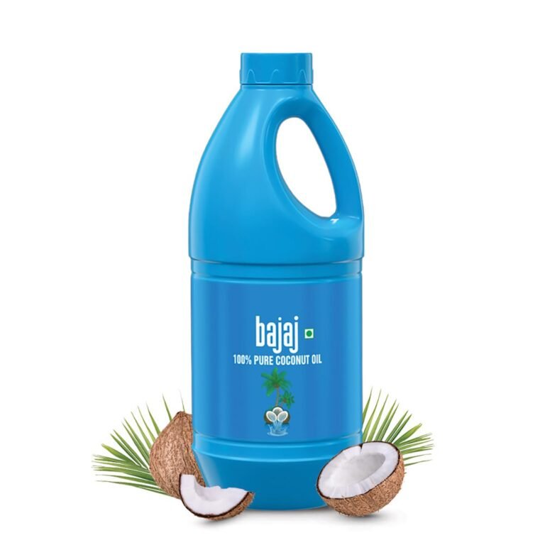 Bajaj 100% Pure Coconut Oil 900ml | Made with Premium Grade 1 Quality Coconuts