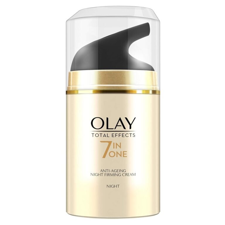 Olay Total Effects Night Cream |with Vitamin C, B5, Niacinamide, Green Tea |Fights 7 signs of ageing every night for glowing, hydrated and younger looking skin |Suitable for Normal, Dry, Oily & Combination skin |50 gm