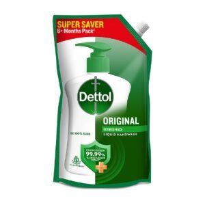 Dettol Liquid Handwash Refill – Original Hand Wash- 675ml | Germ Defence Formula | 10x Better Germ Protection