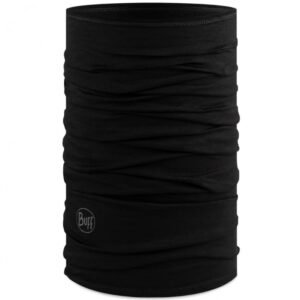 Buff Unisex MERINO LIGHTWEIGHT SOLID BLACK