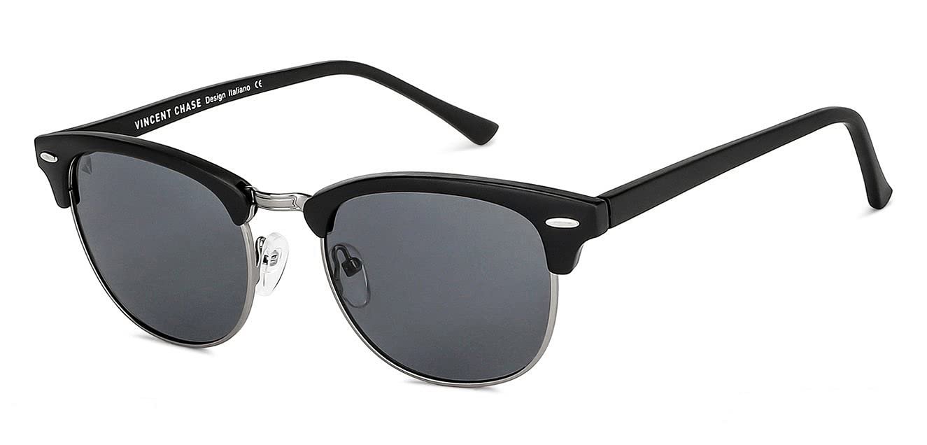 Vincent Chase By Lenskart | Full Rim Square| Polarized Stylish Sunglasses | 100% UV Protected | For Men & Women