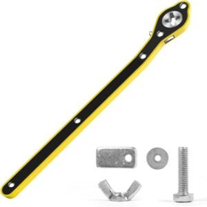 H HANUMANT ENTERPRISE Original Universal Car Jack Ratchet Wrench|360 Forward and Reverse knob Labor-Saving Design|Scissor Jack Lift Speed Handle Tool|Jack Lug Handle Tool|Tire Wheel Jack Wrench