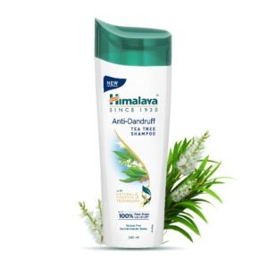 Himalaya Anti-Dandruff Tea Tree Shampoo 340 ml | with Tea Tree oil, Aloe Vera & Natural Proteins | Up to 100% Free From Dandruff | Dermatologically Tested | Non-Drying | For Women & Men