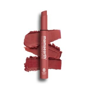 Mamaearth Moisture Matte Longstay Lipstick with Avocado Oil & Vitamin E for 12 Hour Long Stay-01 Carnation Nude – 2 g