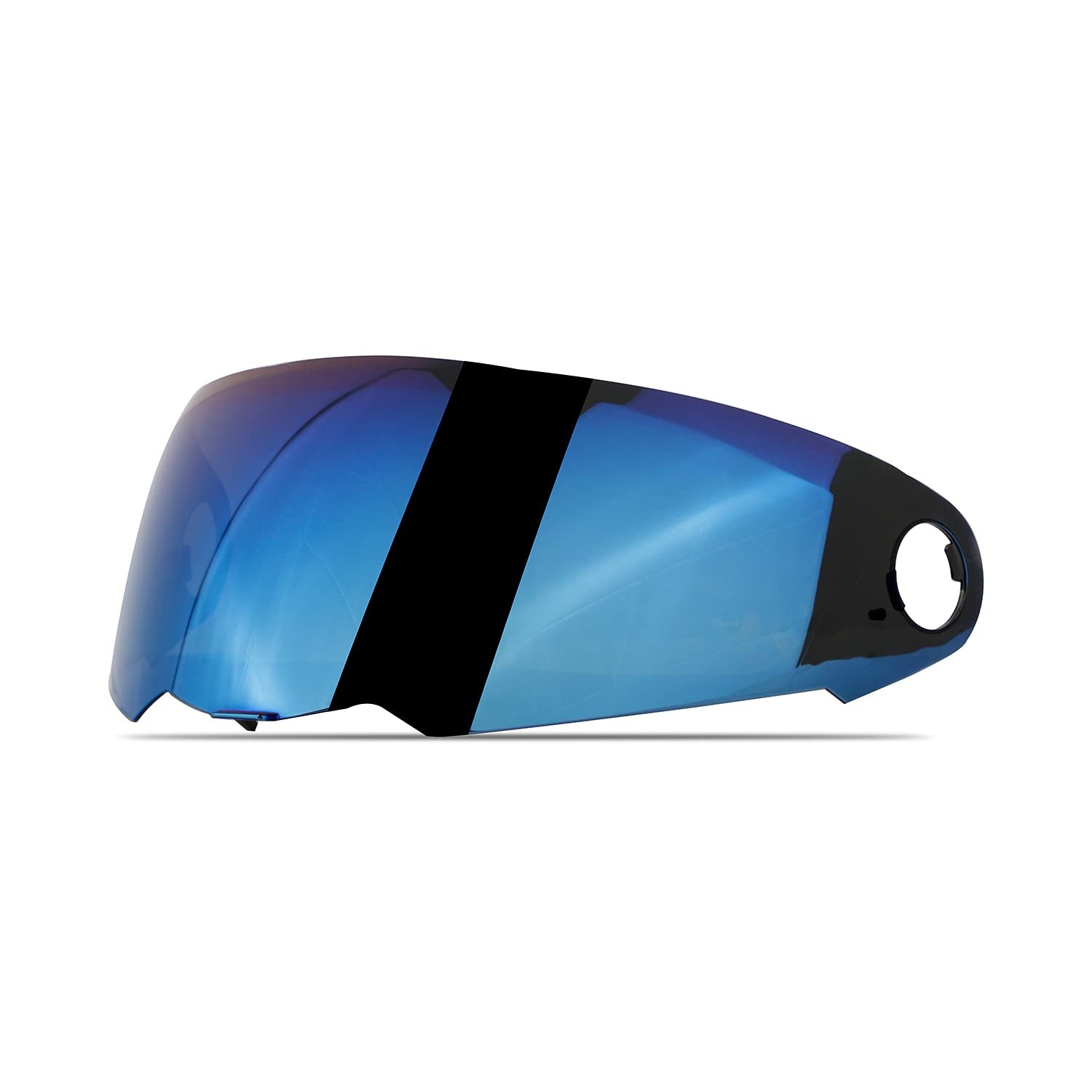 Steelbird SBA-1 Helmet Visor Compatible for All SBA-1 Model Helmets (Chrome Blue )