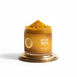 SHESHA AYURVEDA Natural Kasturi Manjal/Wild Turmeric Powder for Skin FOR NATURALLY GLOWING SKIN A Traditional powder for a healthy complexion- 50 G)
