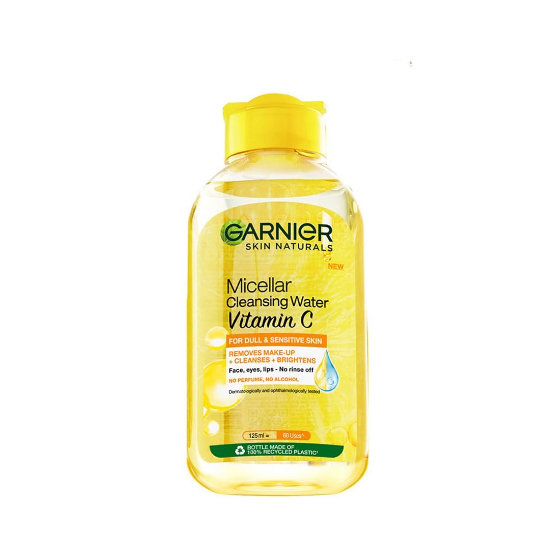 Garnier Vitamin C Micellar Cleansing Water- For Bright Skin, 125ml