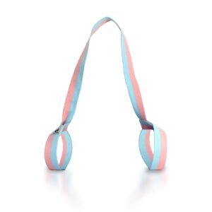 Tumaz Yoga Mat Strap, Adjustable Mat Carrier Sling & Stretching Strap with Thick, Durable Delicate Texture, 64″ & 85″ Inches, Multiple Color Choices [Mat NOT Included]