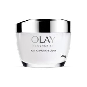 Olay Regenerist Night Cream |with Hyaluronic Acid, Niacinamide & Pentapeptides |Skin plumping formula that penetrates 10 layers deep into skin surface for Firm, plump and younger looking skin from Day 1 |Suitable for Normal, Dry, Oily & Combination skin |50 gm