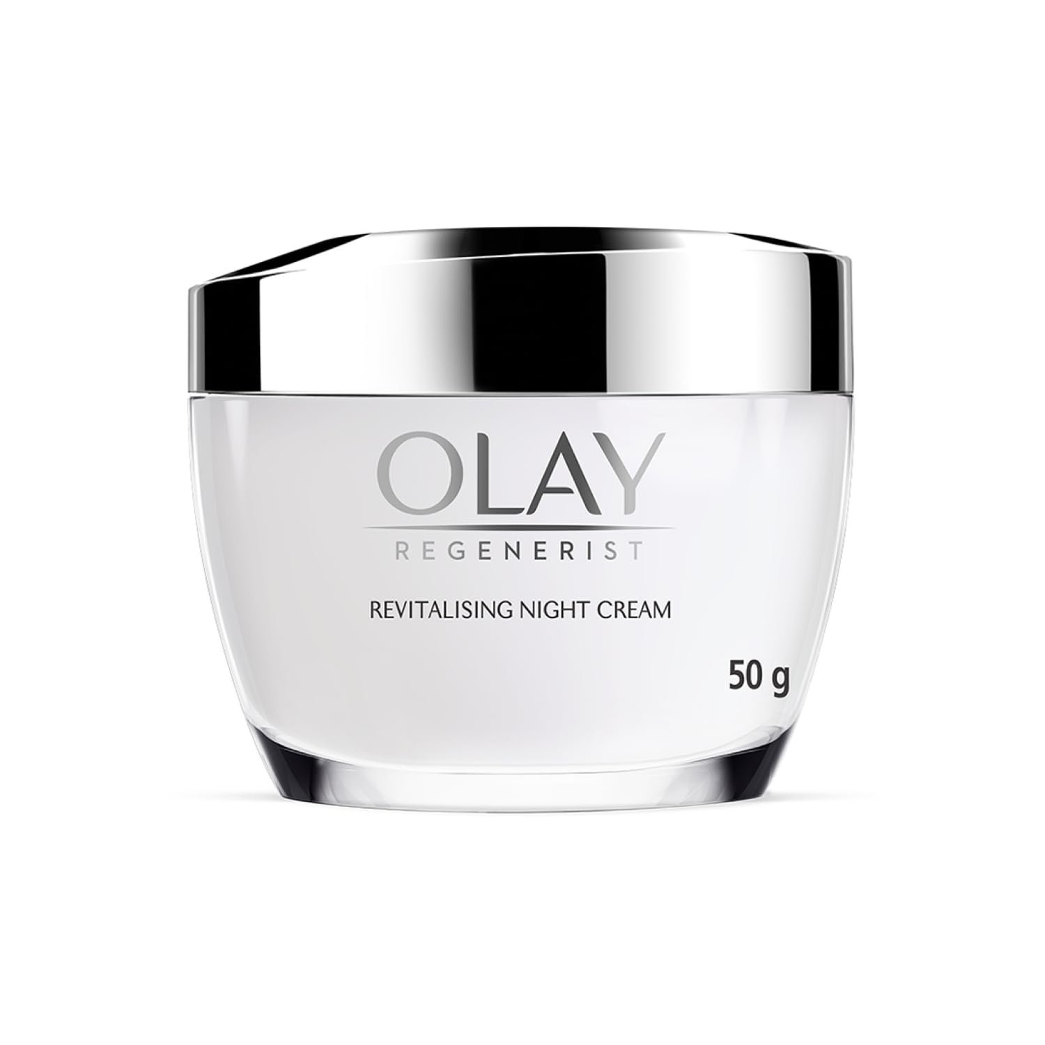 Olay Regenerist Night Cream |with Hyaluronic Acid, Niacinamide & Pentapeptides |Skin plumping formula that penetrates 10 layers deep into skin surface for Firm, plump and younger looking skin from Day 1 |Suitable for Normal, Dry, Oily & Combination skin |50 gm