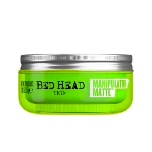 TIGI Bed Head Manipulator Matte Hair Wax Paste With Strong Hold For Men,Long-Lasting Texture Hold For Hairstyling,Definition And Texture,Light And Non-Greasy Hair Setting Wax,Natural Matte Finish,57G