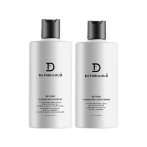 De Fabulous Reviver Hair Repair Shampoo & Conditioner 250ml (Combo Of 2) | Sulphate-Free pH Balanced | All Hair Types