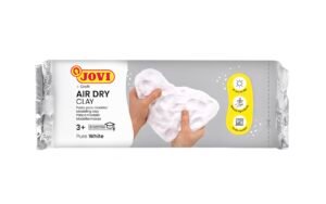 Jovi European Air Dry Modelling Clay Pure White 500g 1 Packet