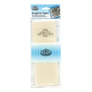 ROYAL BRUSH RD205 White Transfer Paper-9″X13″ 4/Pkg