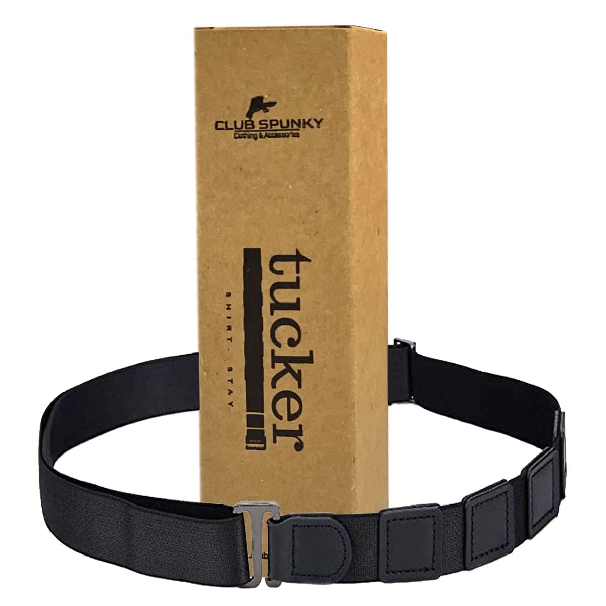 Unisex Shirt Tucker belt strap Maximum Strech (Size 28 to 46) – Black