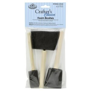 Royal Brush RFOMW-3P Foam Brush, 3-Pack