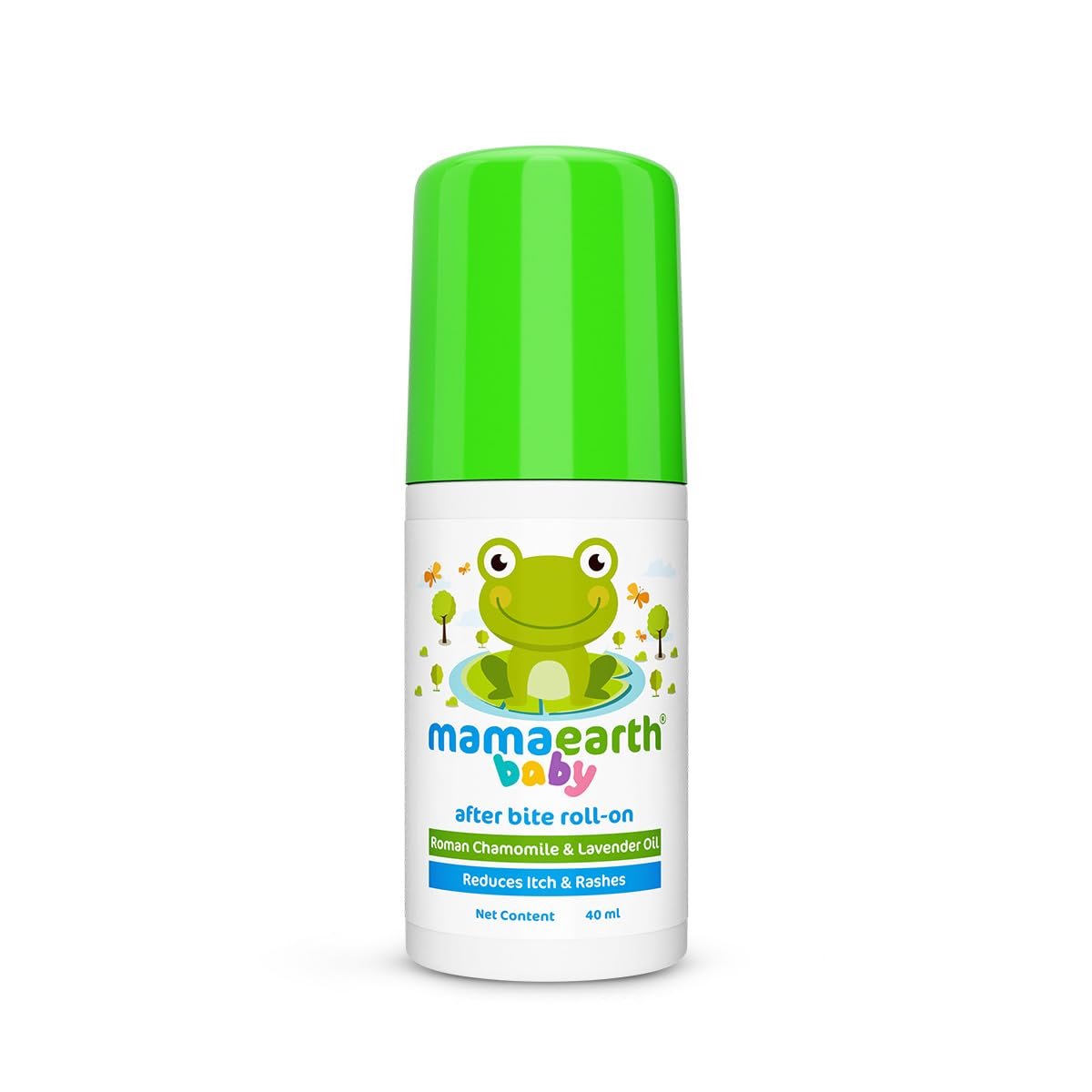 Mamaearth After Bite Roll On For Babies – 40 ml | Infused with Chamomile and Lavender Oil | Relieves Skin From Mosquito Bites, Reduces Itch & Rashes, Travel Friendly
