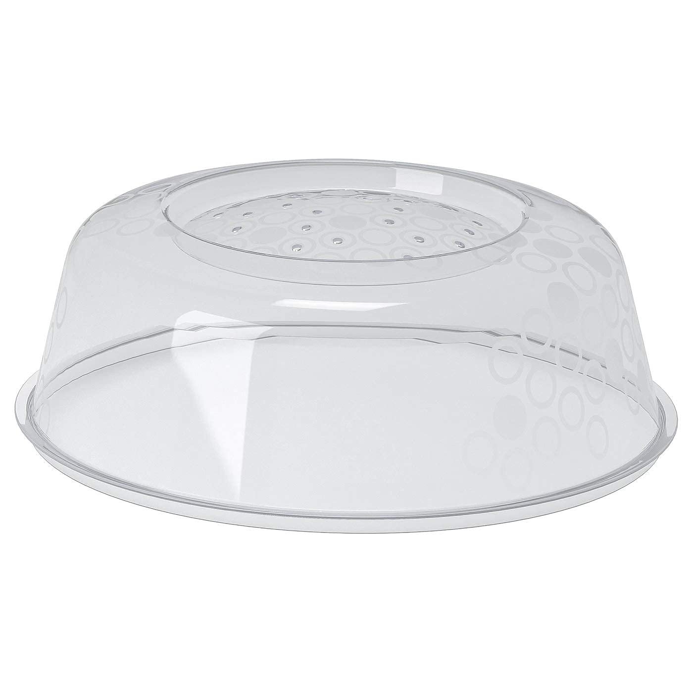 Ikea HEMSTORES Microwave Oven Splatter Cover With Small Holes to Release Steam | Lid | Withstand Temperatures Up to 100°C (Pack of 1)