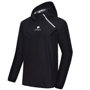 (XXX-Large, black jacket only) – HOTSUIT Sauna Suit Men Weight Loss Jacket Pant Gym Workout Sweat Suits