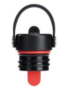 Hydro Flask Accessory Standard Mouth Flex Straw Cap Black – for Standard Mouth Bottles – Insulated, Dishwasher Safe, BPA-Free, Non-Toxic
