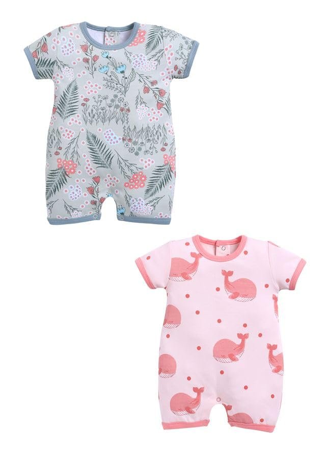 BABYGO Girls Rompers