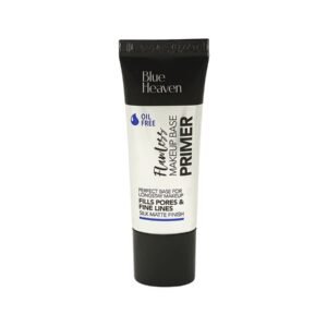 Blue Heaven Flawless Makeup Base Primer | Smooth & Long-Lasting Base | Pores & Fine Lines Minimizer Primer for Face makeup | Silk Matte Finish | Silicon Gel-Based Infused with Aloe Extracts | 16ml