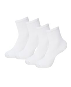 Jockey 7801 Kids Compact Cotton Stretch Solid Ankle Length Socks With StayFresh Treatment