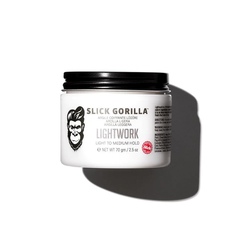Slick Gorilla Lightwork Hair Styling Clay 2.5 oz