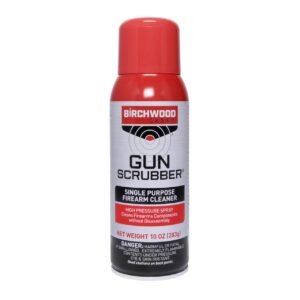Birchwood Casey Gun Scrubber Synthetic Safe Cleaner, Aerosol Spray, 10 Oz