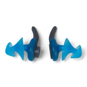 Speedo Unisex Adult Biofuse Secure Fit Ergonomic Design Ear Plug For Men and Women – Blue & Grey
