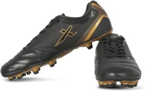 Vector X Men’s High-Performance Blaze Series Football Shoes with TPU Sole/PVC Synthetic Leather Upper|Athletic Player Footwear for Adult, Men & Boys|Walking|Comfortable Sports Lace-Up Soccer Studs