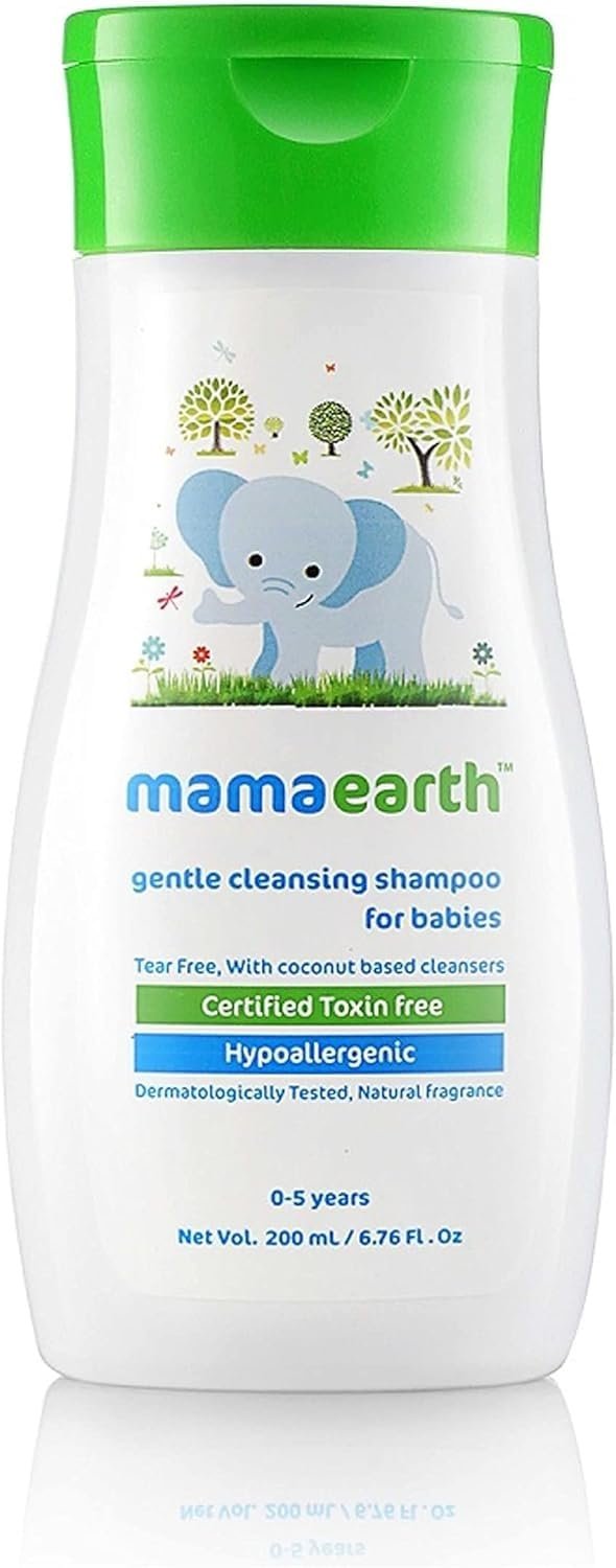 Mamaearth Gentle Cleansing Shampoo for Babies (200 ml)